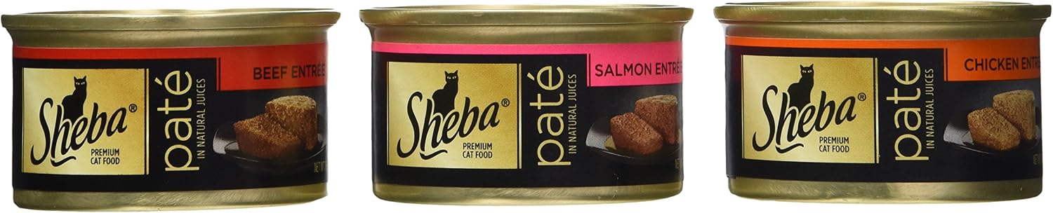 Sheba 36 Count Premium Paté Cat Food