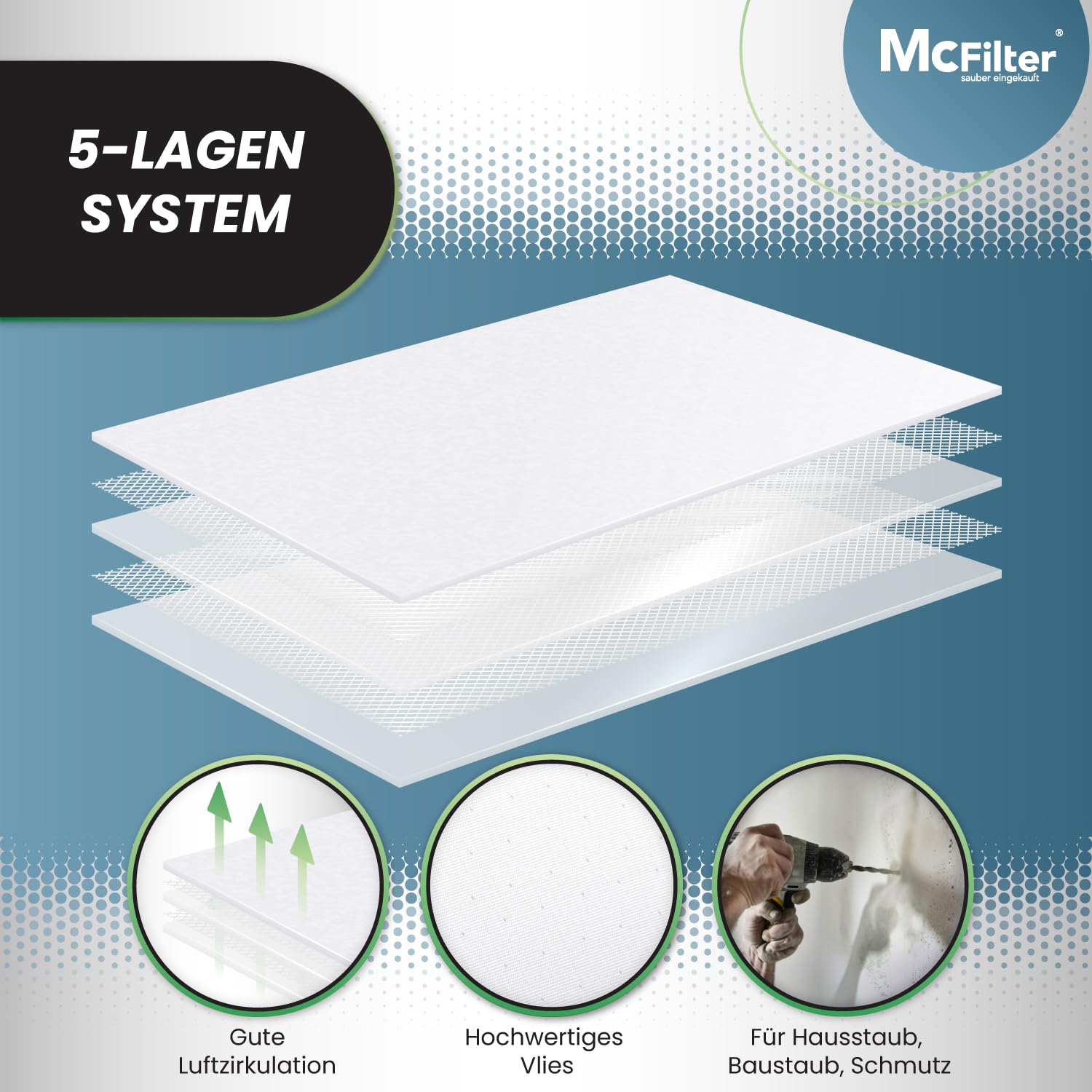 Swirl M 52 MP Sacchetti Per Aspirapolvere MicroPor – 4 Pezzi Per Miele Serie S 160...169 - 2