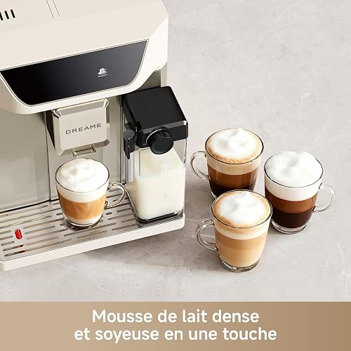DREAME Ecceluxe Master Fully Automatic Espresso Machine, Cold Brew with 1 Pressure, Smart Colour Display, 6 Speciality Coffee Specialities, Precise Milk Frothing Control, 45 Cups, Easy Cleaning - 9