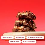 Barebells Barres de protéines molles Marshmallow Peanut Road - 12 Compte, 1.9oz Barres - Snacks nutritionnels avec 16g de protéines élevées - Treat au chocolat fluffy 2g Total des sucres - Bars pour le petit déjeuner