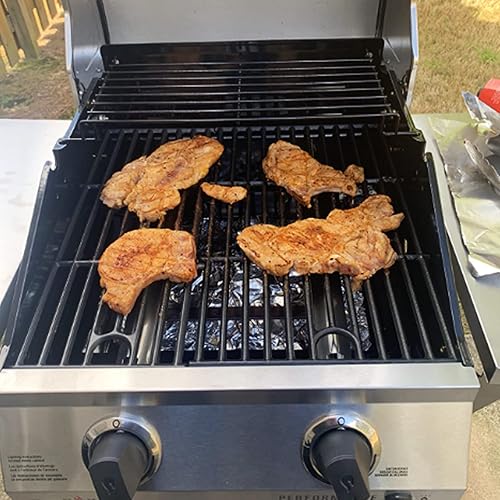 Miniatura 7 de Piezas de repuesto para Charbroil Performance 2 quemadores 463630021 463660421 463655621 463630422 463654022 463655021, quemador y placa de calor