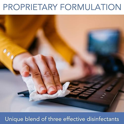 Miniatura 6 de Pdi P25372 Toallitas germicidas desechables, grandes, estuche, 12 cajas, toallitas 1920, 6.75 "x 6", bote de toallitas