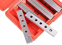 Vista 5 de Accusize Industrial Tools Juego de paralelas de precisión para maquinista de 1/2" de espesor, 4 pares, EG02-0410