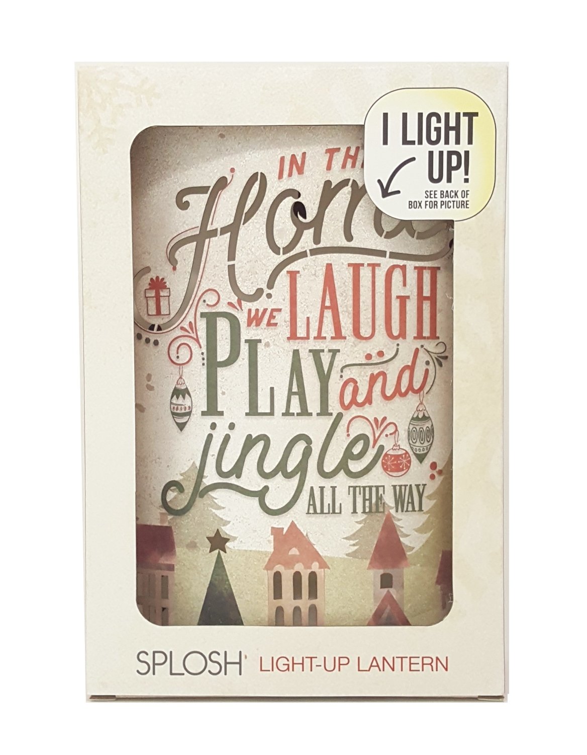Christmas Lantern Decorations Light Up Paper Ornaments LED In This Home
