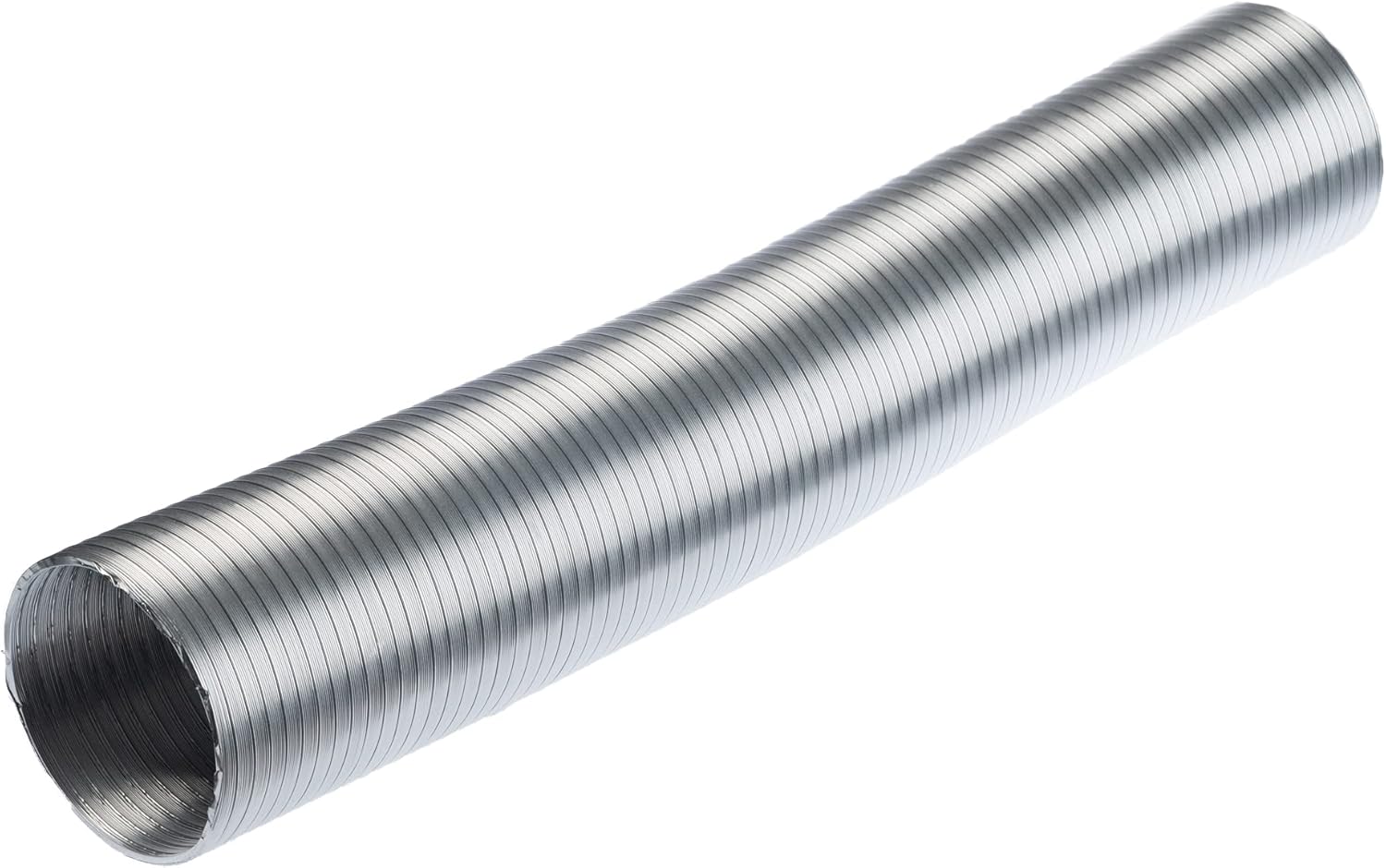 Ø 100mm / 3m Rigid Aluminium Semi Rigid Flexible Duct Hose 4 inch Dia