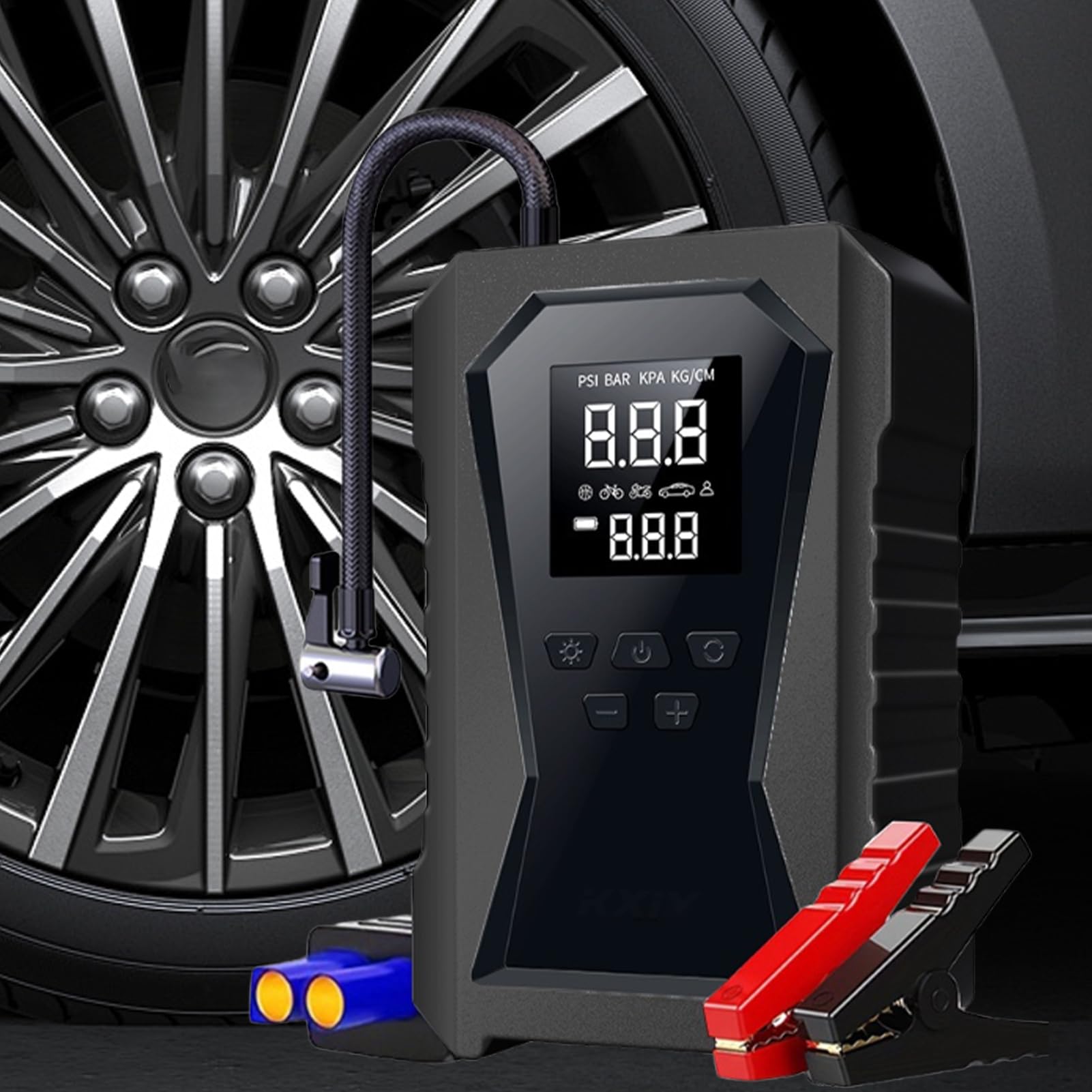 Avviatore Di Emergenza Auto smart ricaricabile cordless digitale