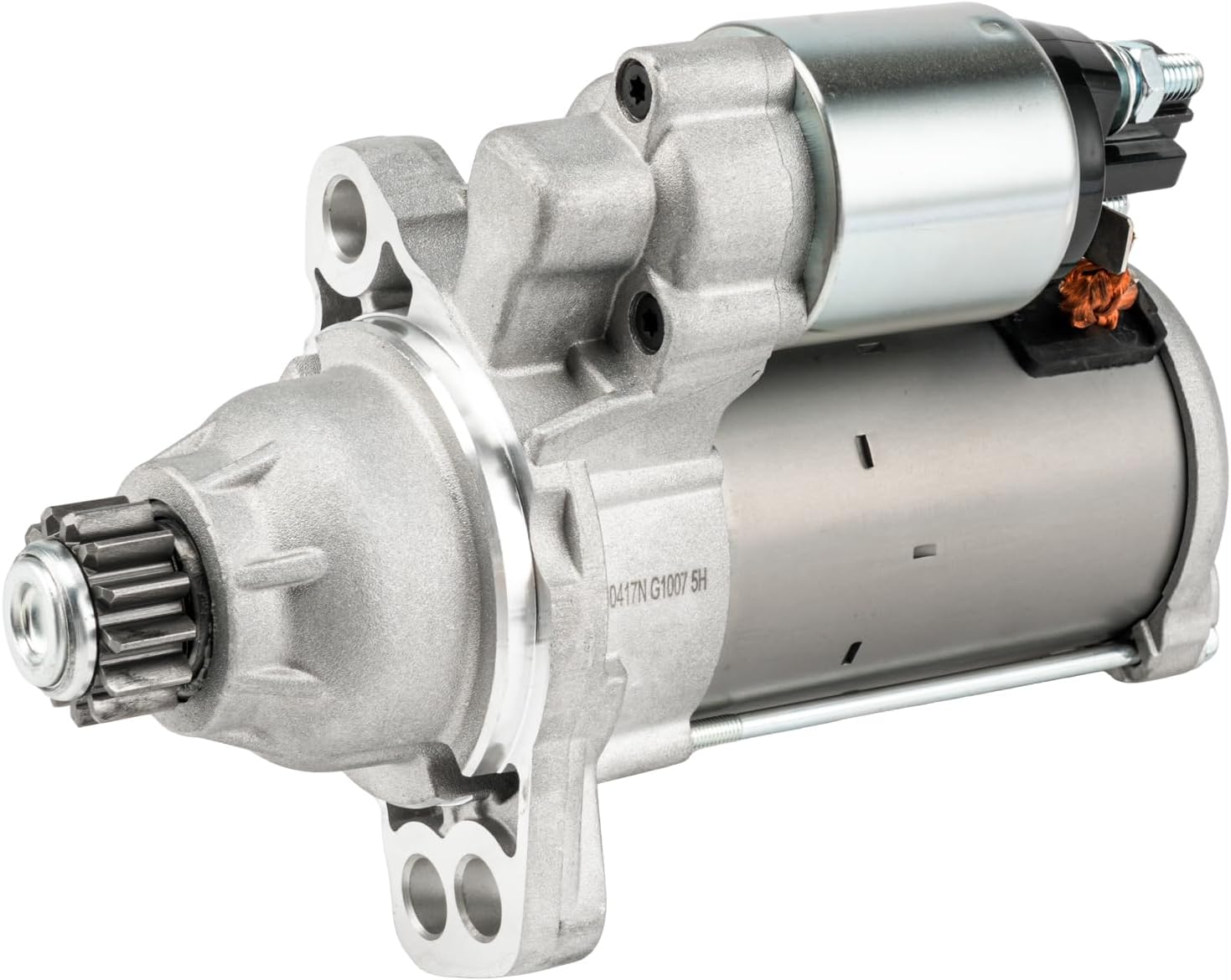 PHILTOP New Starter Motor Replacement for Volkswagen 13-18,21 Jetta, 14-22 Passat, 13-19 Beetle, 15-18 Golf 1.8L, 15,18-20 GTI(Bosch Permanent Magnet Gear Reduction; 13-Tooth/CCW) 30417N 12V 1.1KW CCW