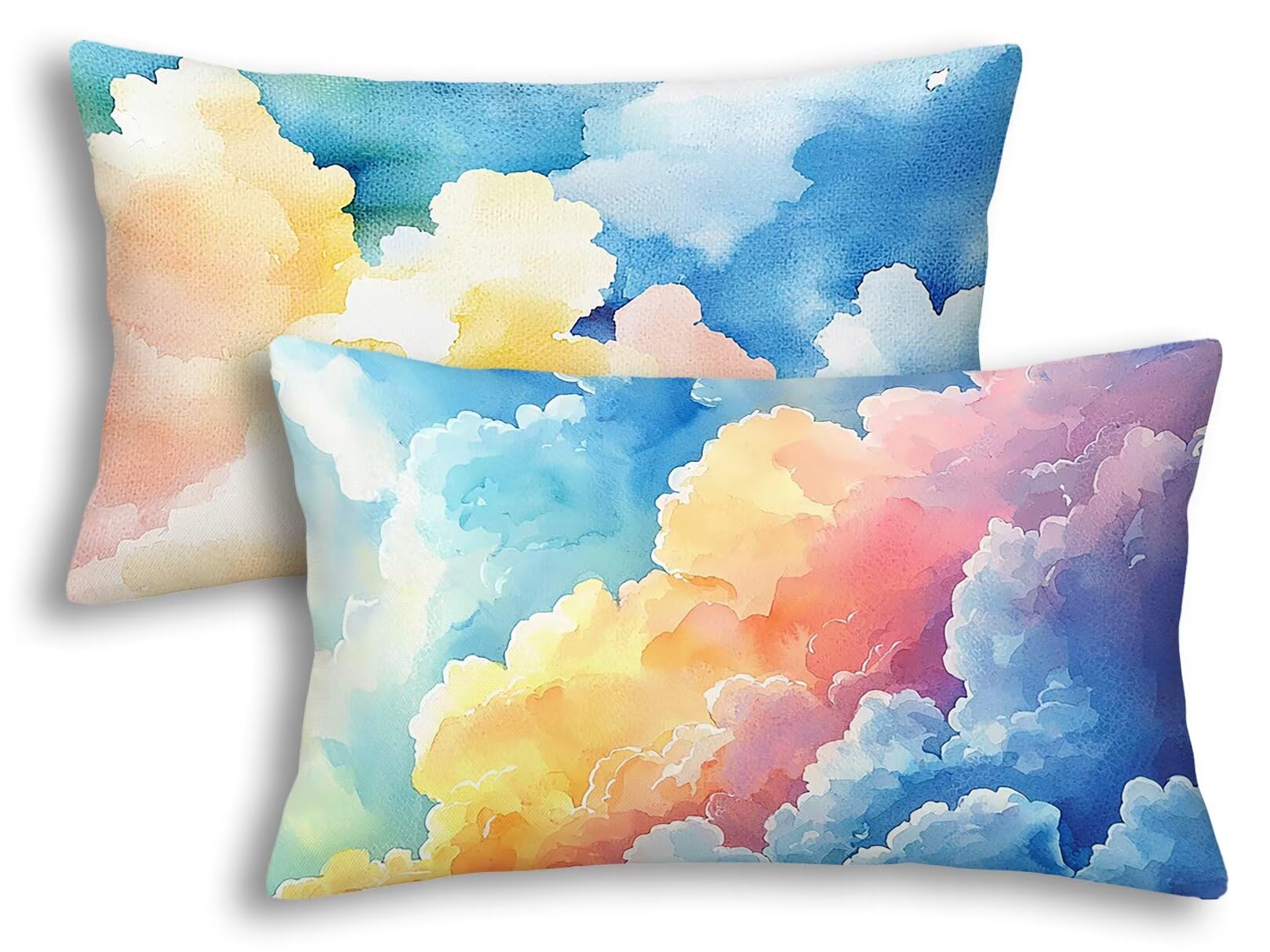 Housse coussin 40x80 rectangulaire pour soulager les cervicales sur le canapé