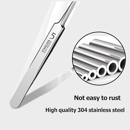 Miniatura 2 de Kit de herramientas para eliminar puntos negros, kit de 5 piezas, herramienta profesional de extracción de comedones de espinillas inoxidables