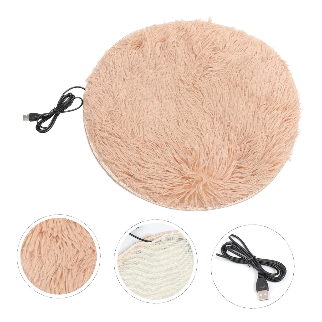 Mipcase 3stücke USB Heizkissen Für Katzen Und Hunde Temperaturregulierend Weiche Und Bequeme Wärmematte Für Ältere Und Kranke Haustiere Leicht Zu Reinigen