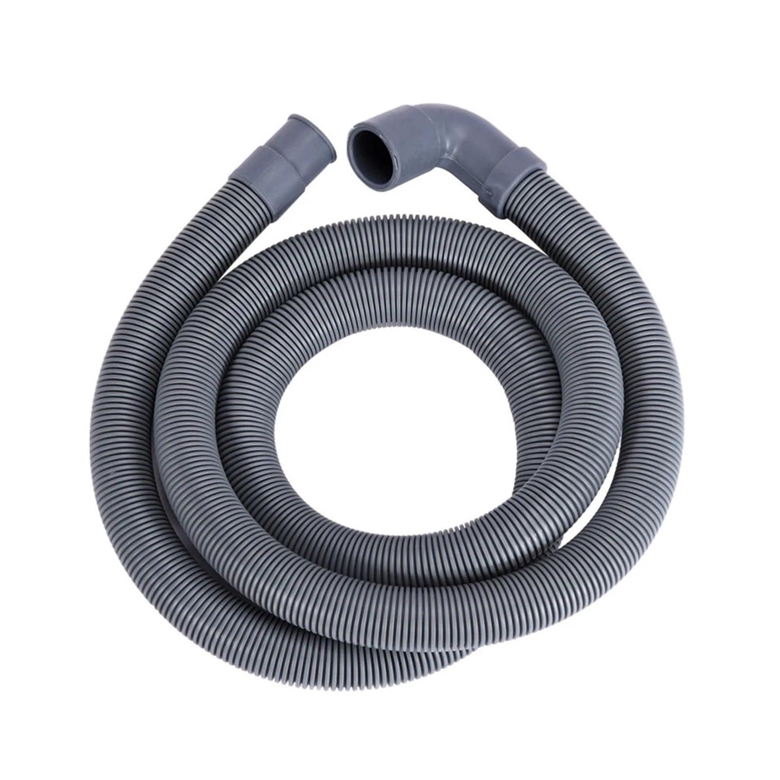 Washer Drain Hose, Compatible For Universal, 1/1.5/2M Flexible Outlet Extension Pipe, For Washing Machine, Dishwasher, Bathroom And Kitchen
