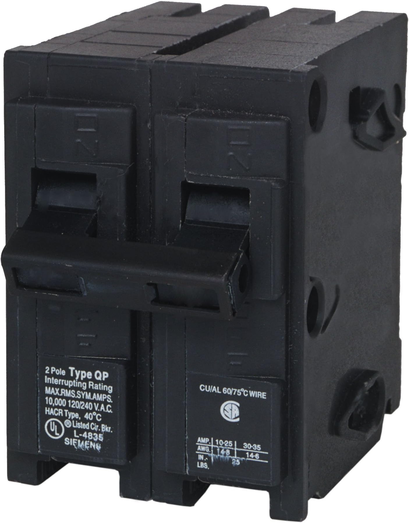Q2100H 100-Amp Double Pole 22kA Type QPH Circuit Breaker