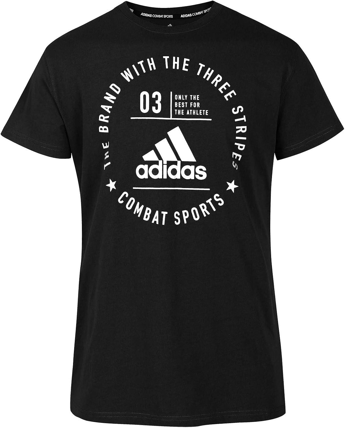 adidas Unisex – Adult's Community Line T-Shirt, Black/White, XXL - Image 4