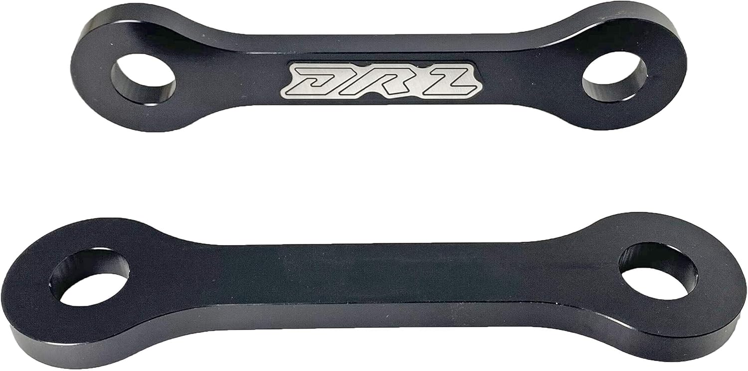 CNC 2" Lowering Links Drop Kit For Suzuki DRZ DR-Z 400SM 400S 400E 2000-2021 (Black)