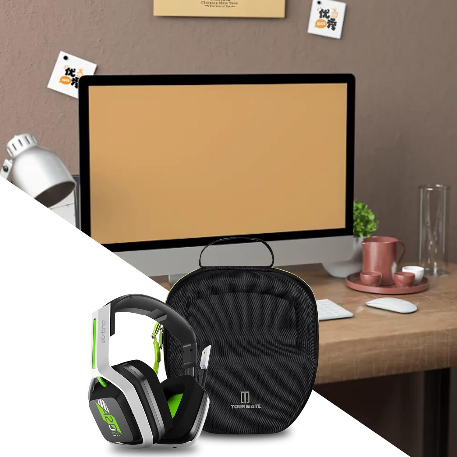 Hard Travel Case for Astro Gaming A20 Wireless Headset Gen 2, Protective Carrying Storage Bag - Image 8
