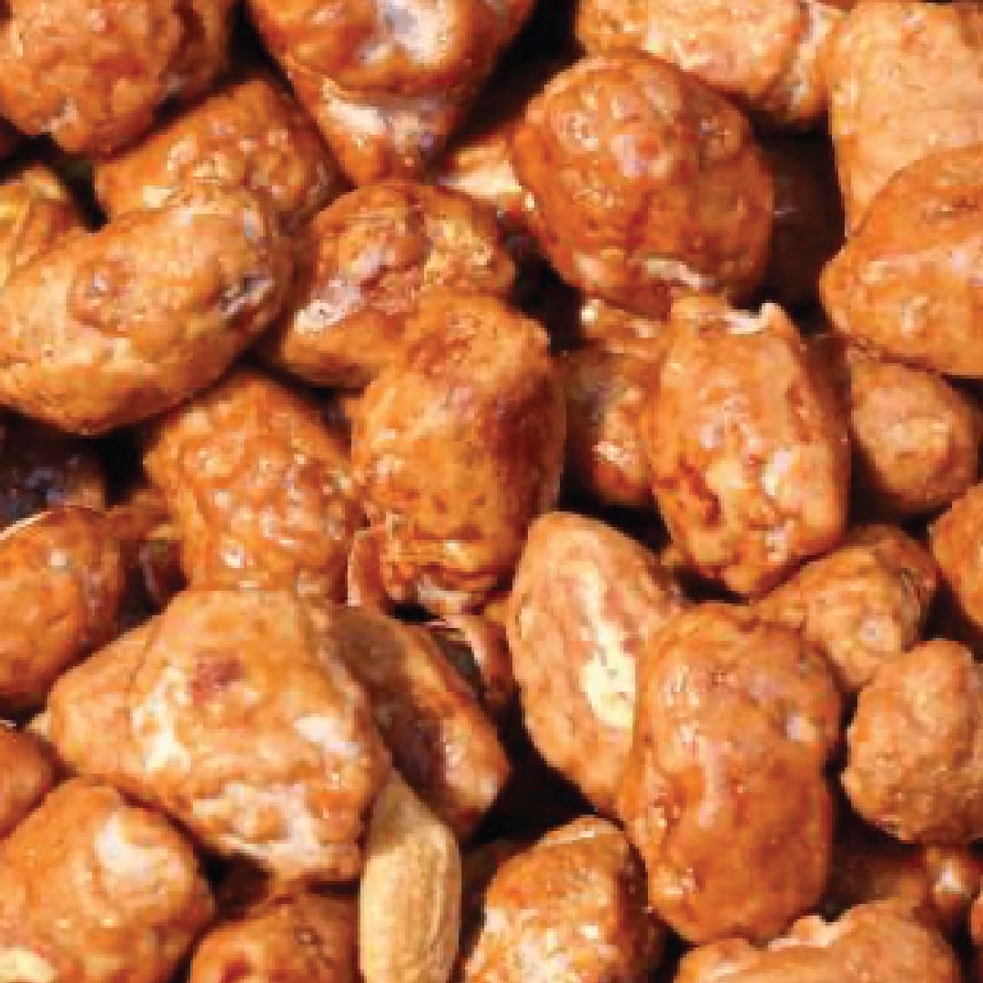 Germack® - Honey Nut Toffee Nut Mix - Yogurt Raisins, Butter Toffee Peanuts, Honey Roasted Peanuts, Almonds and Cashews (Set of 2, 18oz Jars)