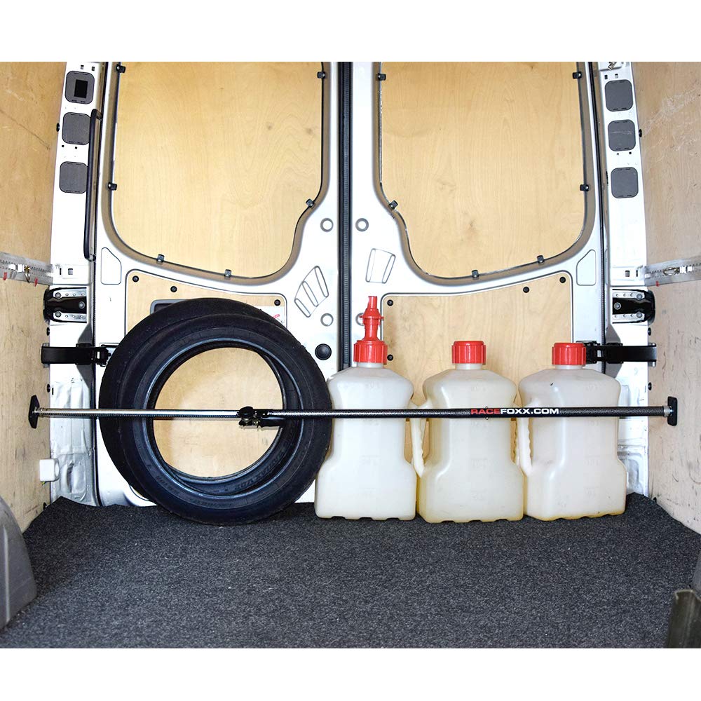 RACEFOXX Spannstange Stange Ladungssicherung für Transporter Pick Up Anhänger Kleiderstange