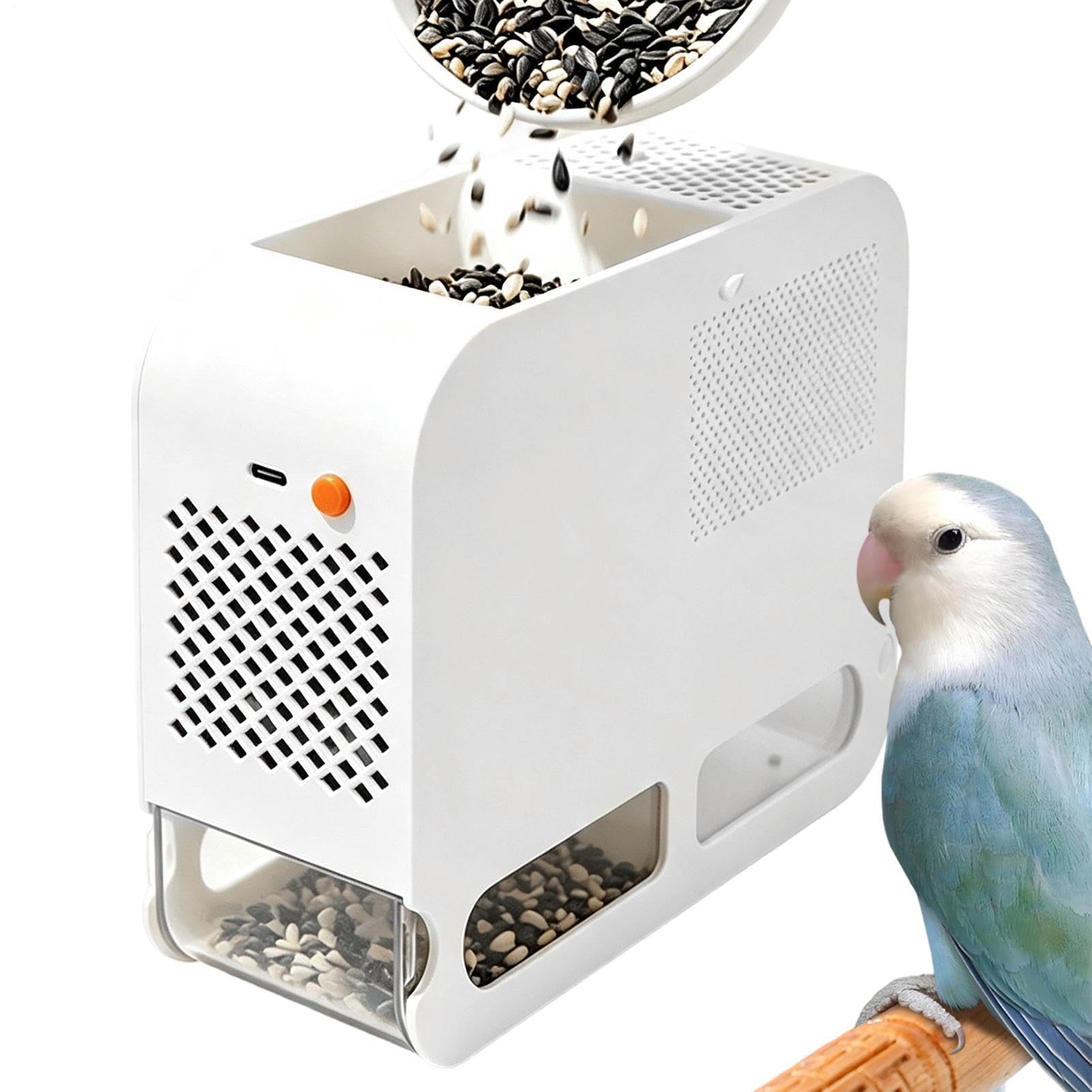Bird Feed Shell Blowing Machine, Bird Food Electric Separator