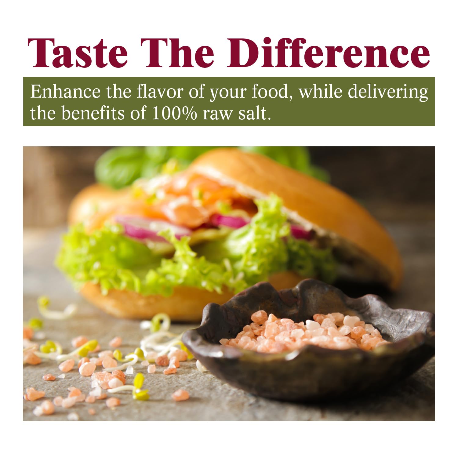 Himalayan Chef Himalayan Pink Salt, Fine and Coarse Pink Salt - 100% Natural and Organic salt, Enrich with 84 Minerals | Non-GMO, Vegan, Kosher & Halal Certified