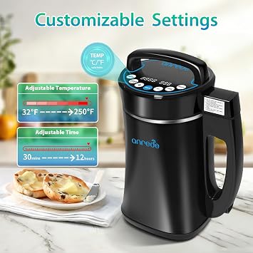 6 in 1 Decarboxylator and Infuser Machine, Herbal Oil Butter Infuser | Botanical Extractor Making Oil ,Tinctures and Flavored Edibles, Easy Operation, Include Recipe and Complete Accessories