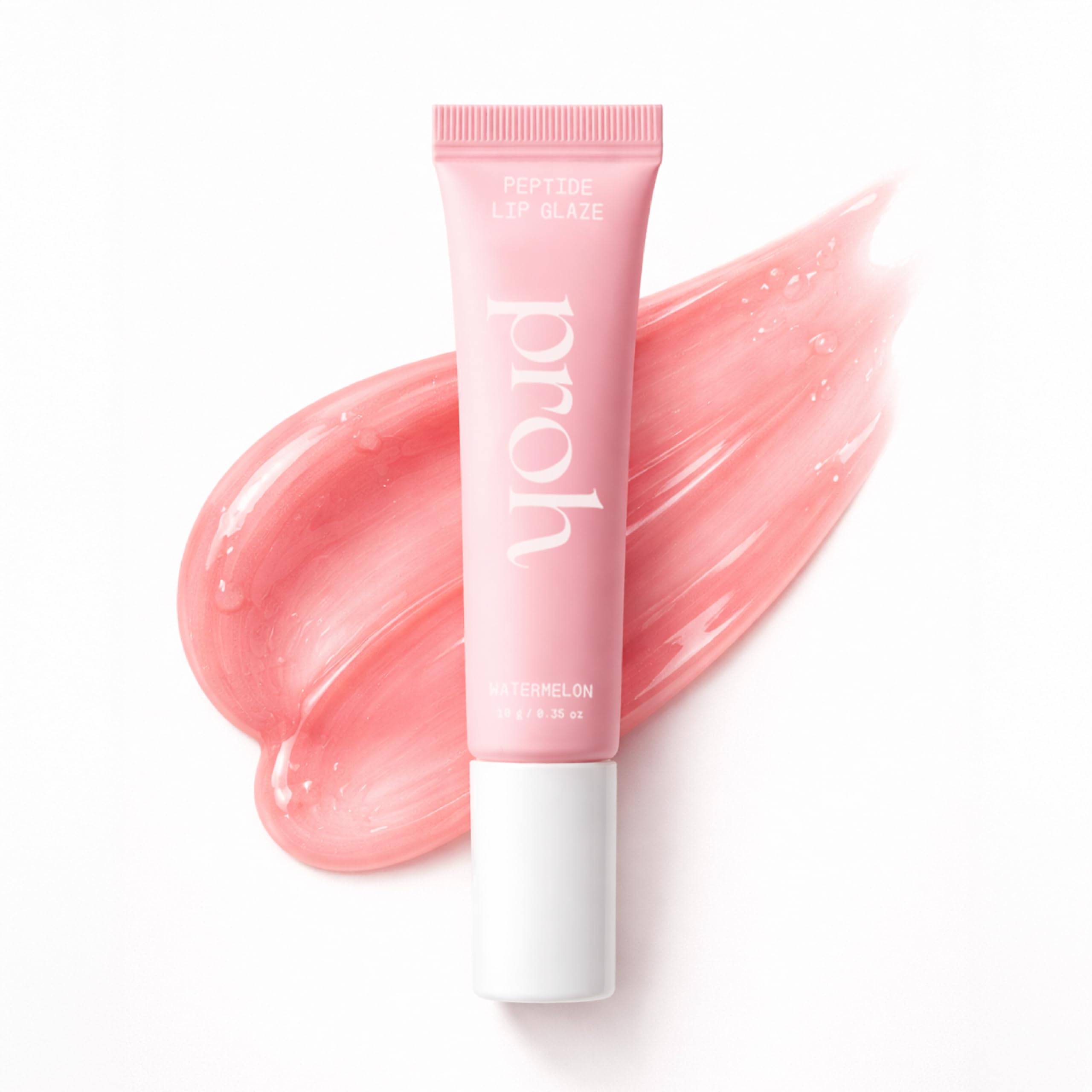 Peptide Lip Glaze Hydrating Gloss Balm with Lip-Plumping Care