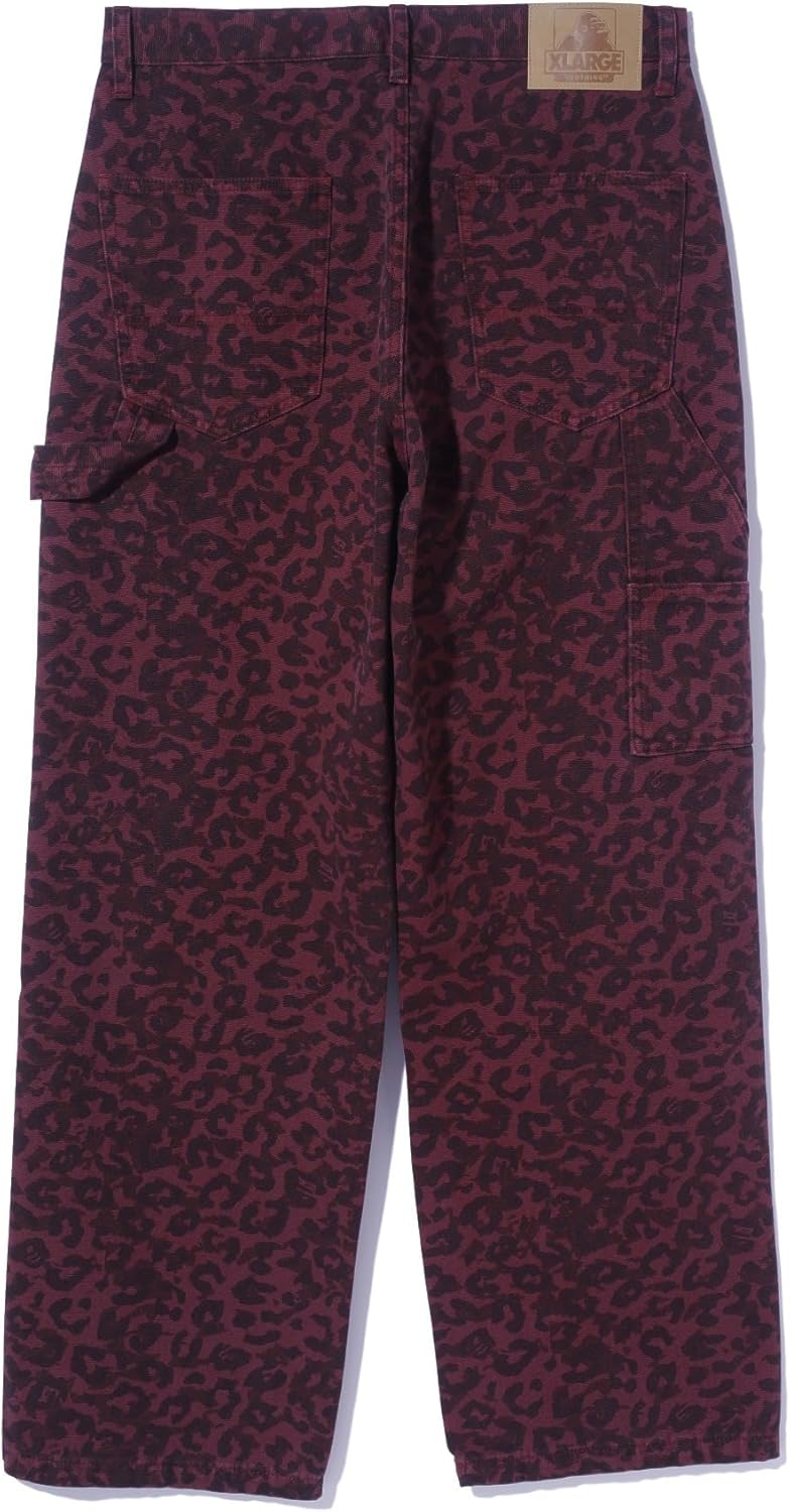 新品 【セール】 送料込 エクストララージ XLARGE レオパード ペインター ぽ*ん様 新品 エクストララージ 豹柄 レオパードポケット ペインター