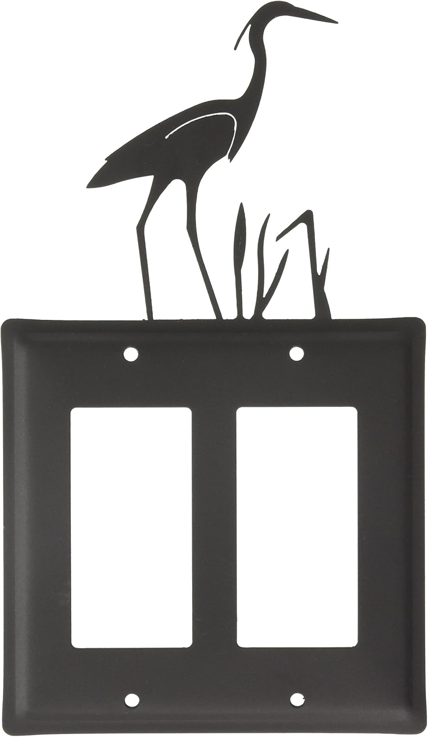 8 Inch Heron Double GFI Cover