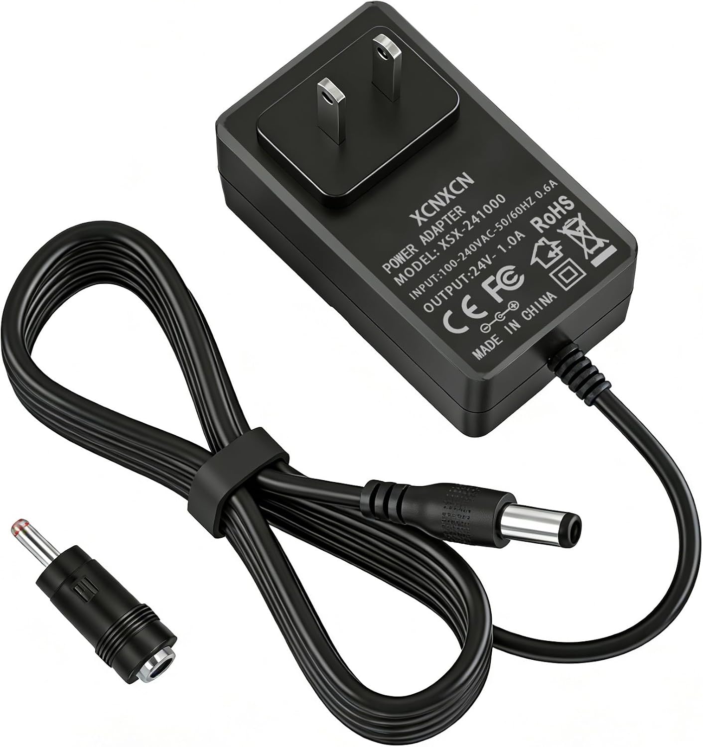 24V AC/DC Adapter 3.5mm Connector, Compatible with Hyperice 42000 038-00, Replacement Battery Charger Power Supply, Fit for SK03T1-2400100Z