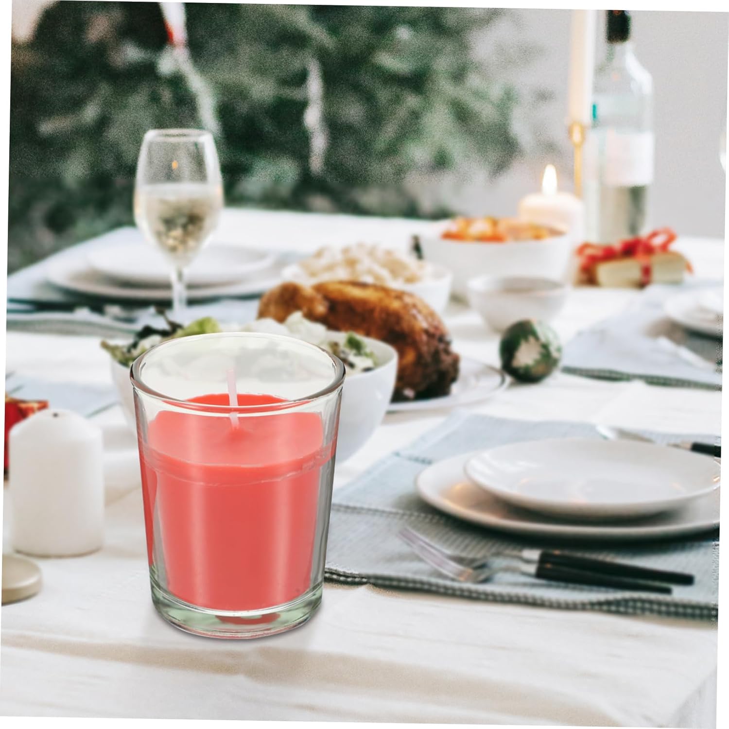 6pcs Scented Candles Wax Tabletop Fragrance Decor for Relaxing Ambiance for Home Weddings Anniversaries and Festivals Lemon and More