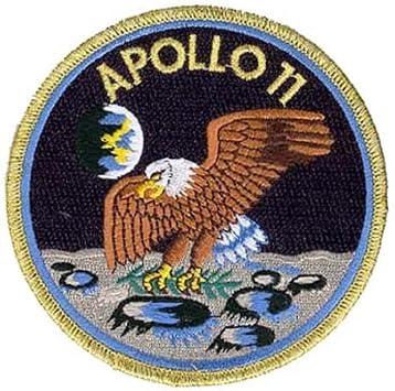 Apollo 11 Patch/NASAs Apollo Program 4" Embroidered Patch