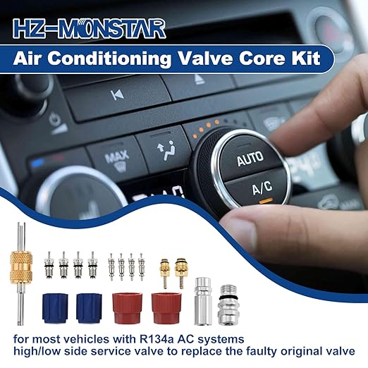 Kit de Reparación de Aire Acondicionado para Auto, 287 Piezas miniatura 6