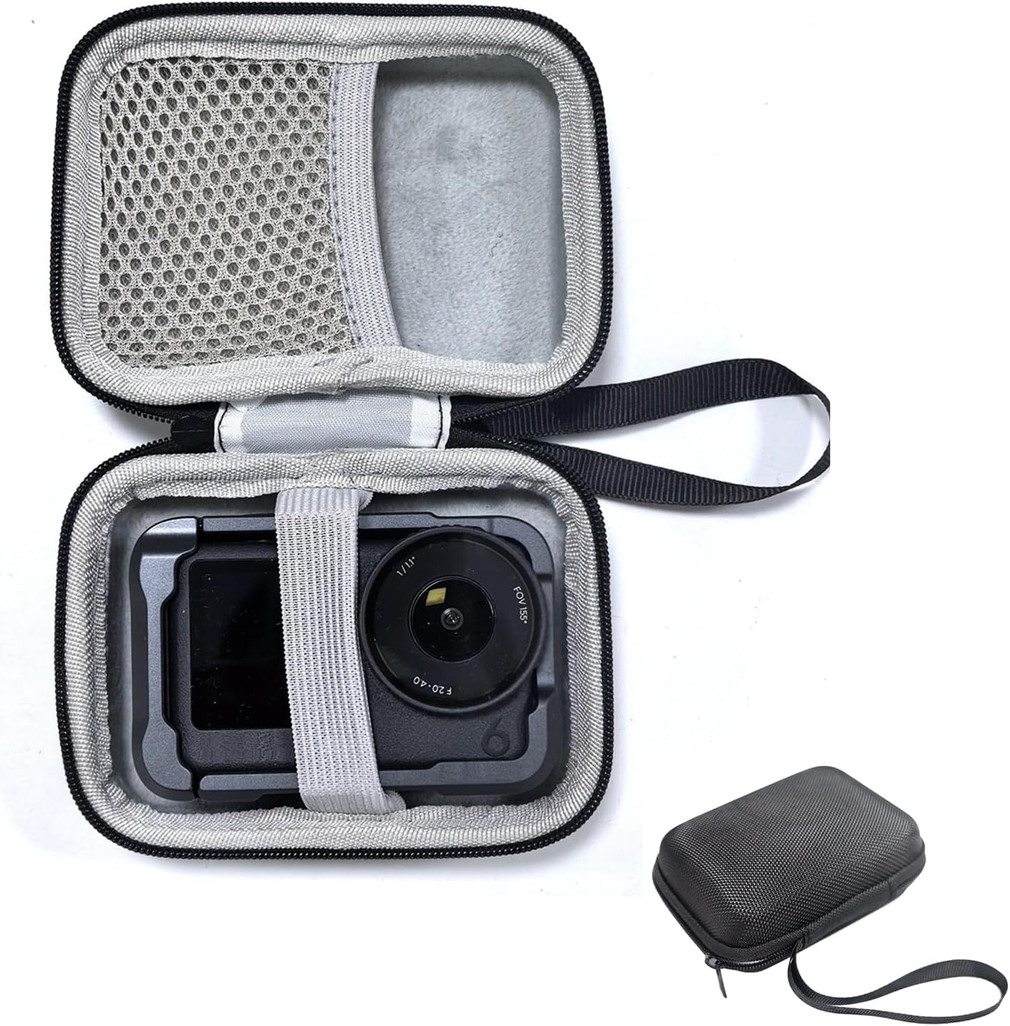 INOCEAN Camera Case, Camera Bag Small, Compact Storage for Daily Commute, Black Color, Small Camera Bag for Travel Photography, Waterproof Protective Pouch for Outdoor Activities-image-17