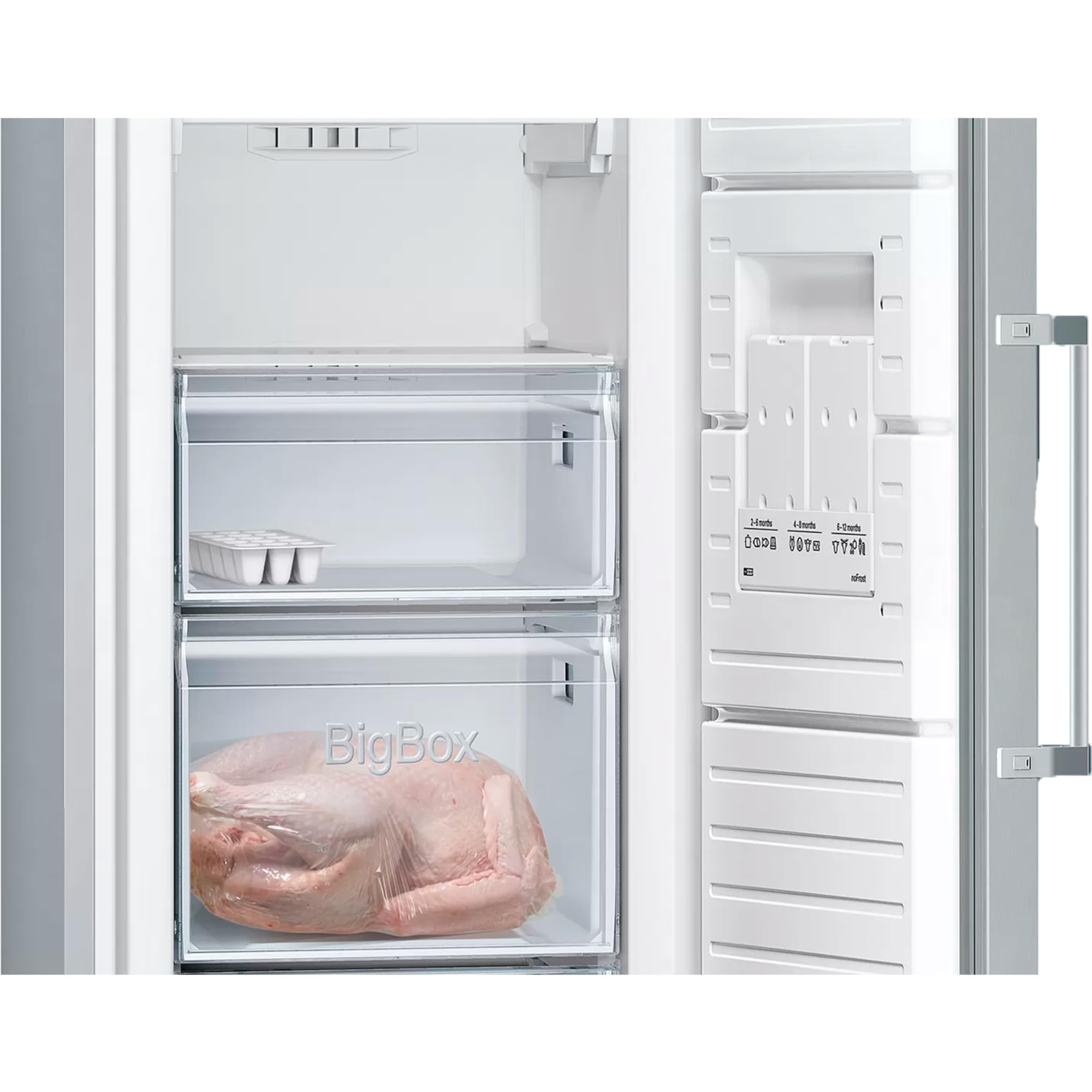 Siemens GS36NVIEP iQ300 Freestanding Freezer/E / 234 kWh per Year / 242 l/noFrost/bigBox/freshSense - Temperature Control