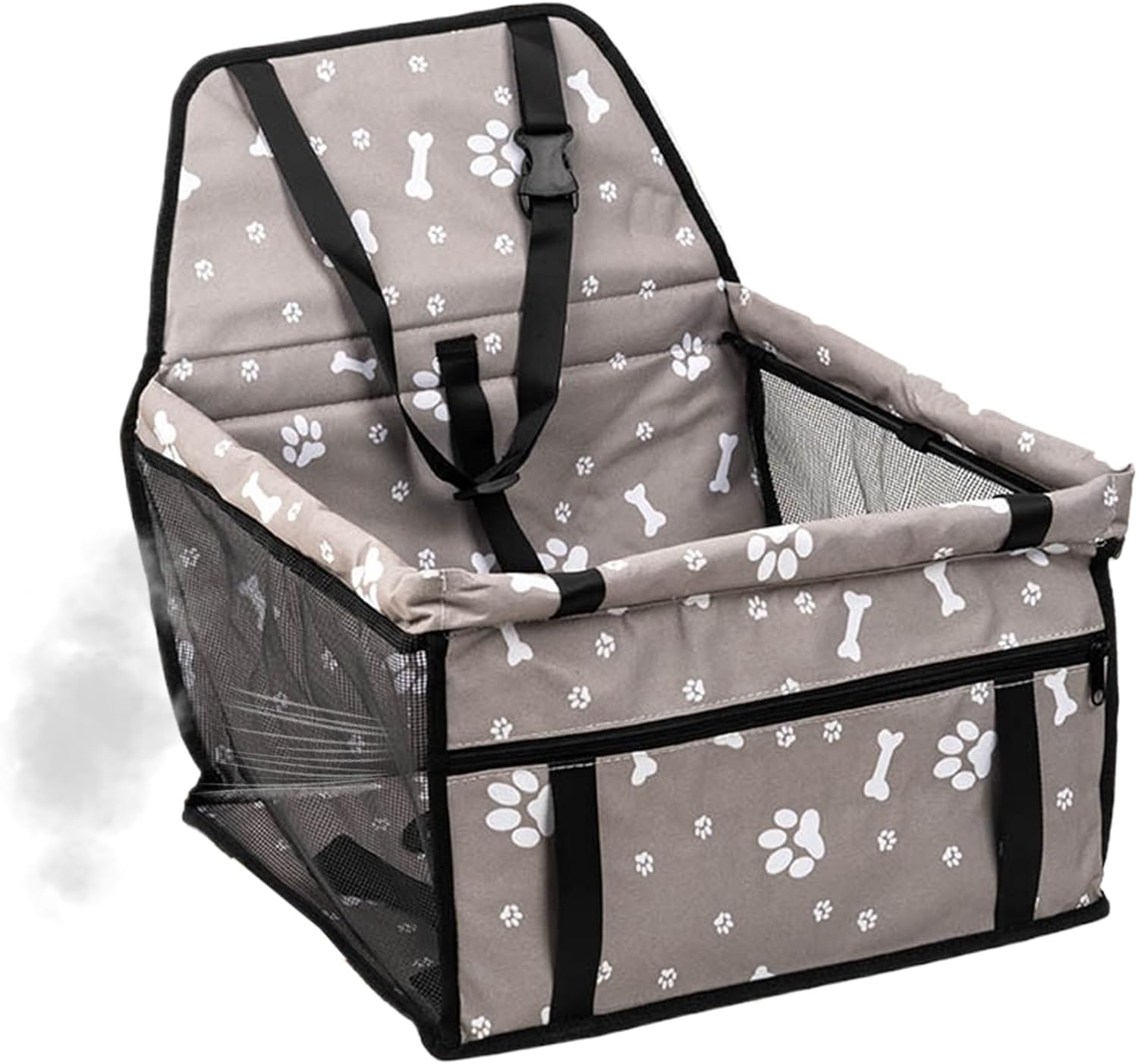 Car Seat for Small Dogs - Car Seat and Pet Travel Bed with Pockets - Washable Cover Travel Accessories for Pets Daily Walks Travel Vet 9