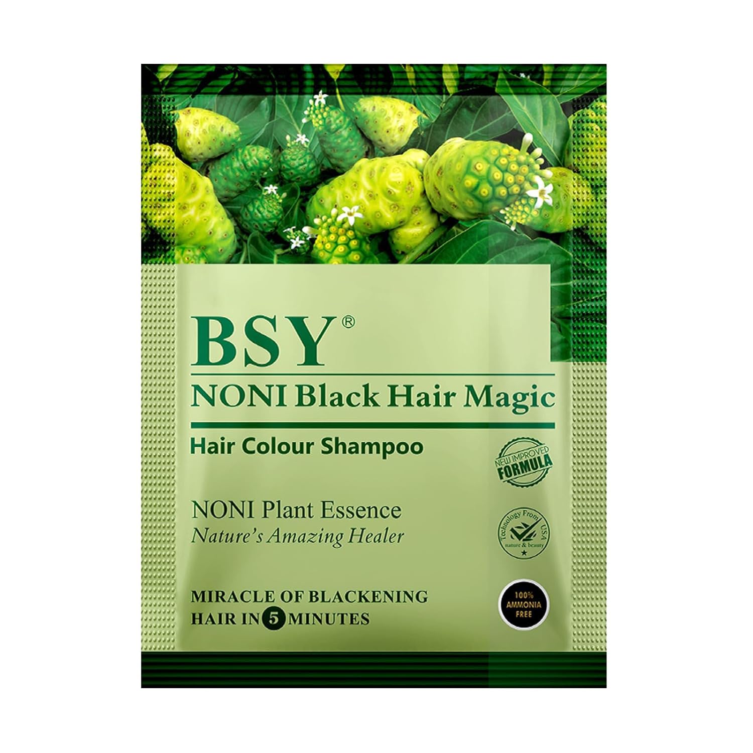 Hair Dye Shampoo, 12 ml - Pack of 24 Sachets