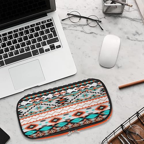 Miniatura 8 de Estuche para lápices de gran capacidad con compartimentos con cremallera, para niños, niñas, adultos, estudiantes, oficina, escuela