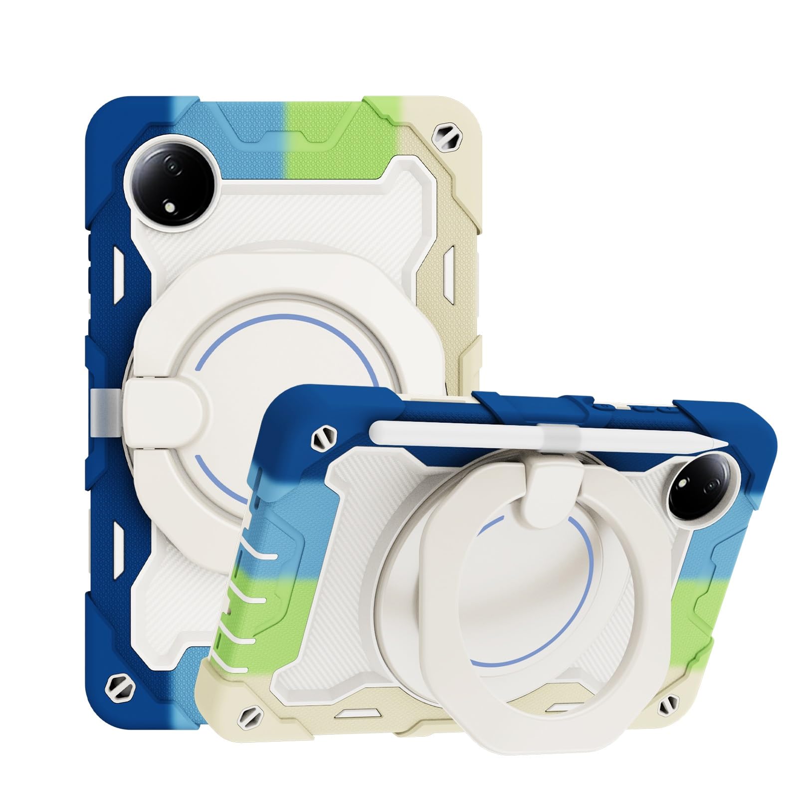 Redmi タブレット With blue cover Tablet cover Case For Xiaomi Redmi Pad SE 8.7 inch 2024 Tablet