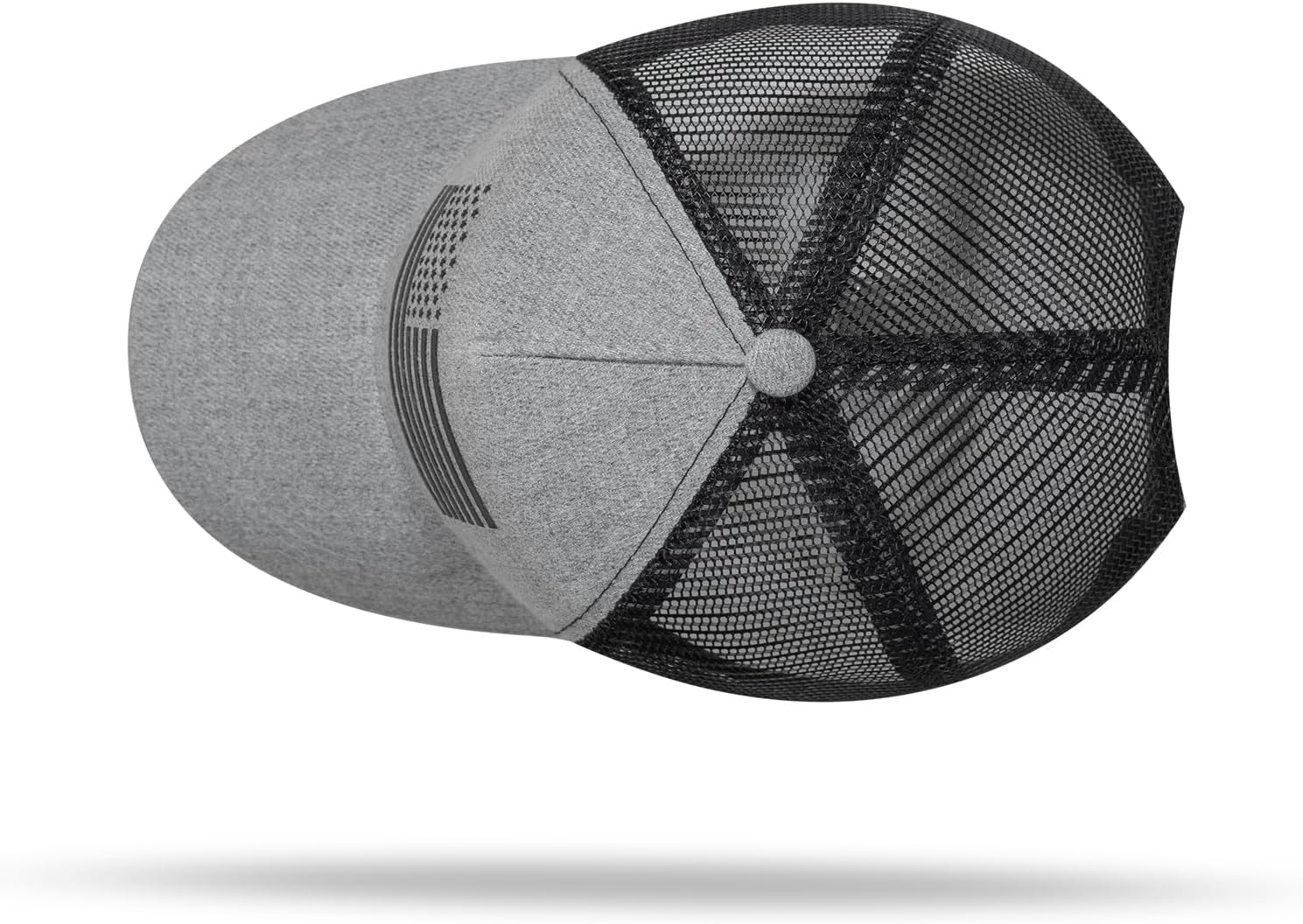 American Flag Trucker Hat - Snapback Hat, Baseball Cap for Men Women - Breathable Mesh Side, Adjustable Fit - for Casual Wear - Image 7