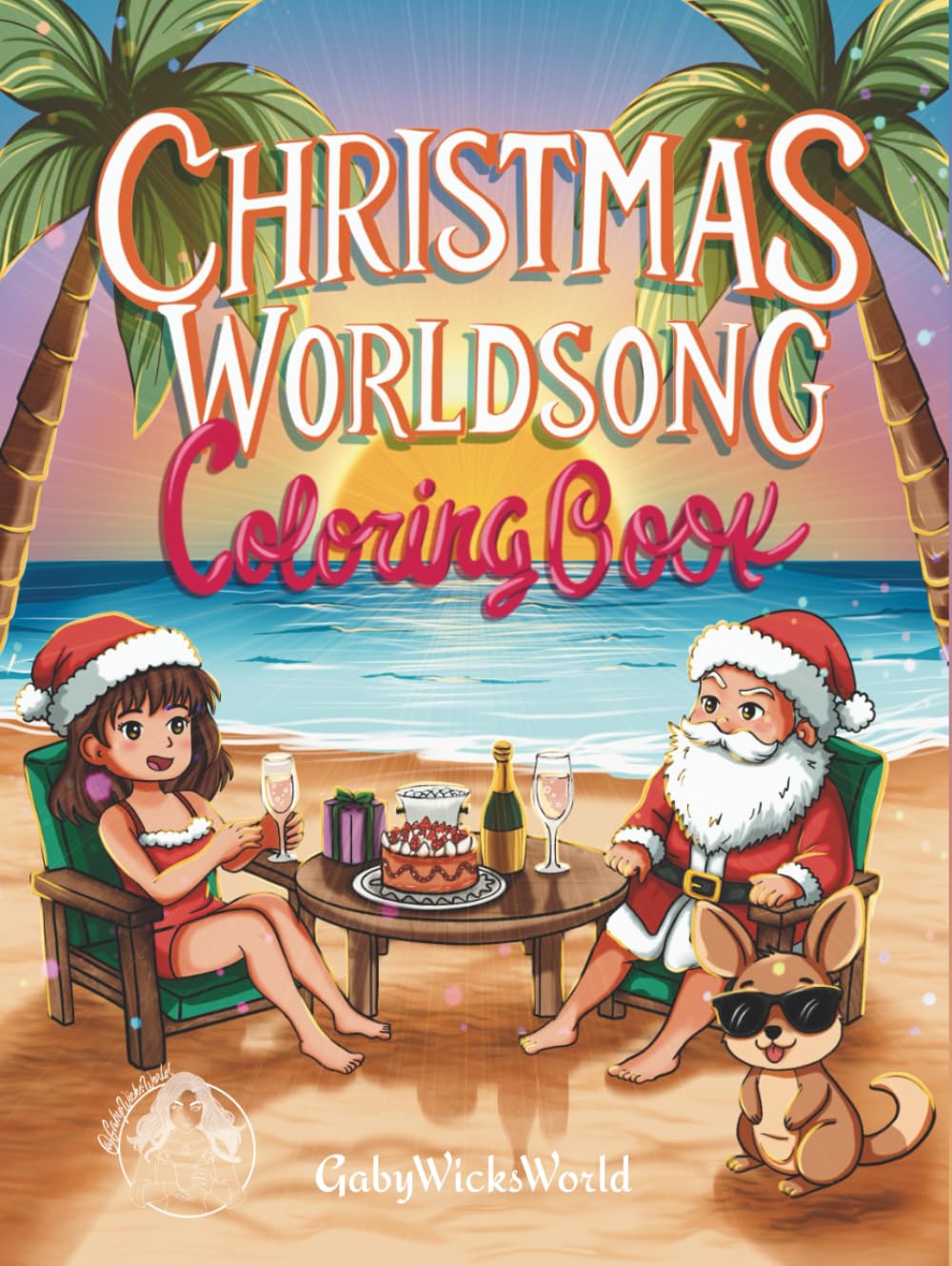 Christmas World Song: Coloring Book