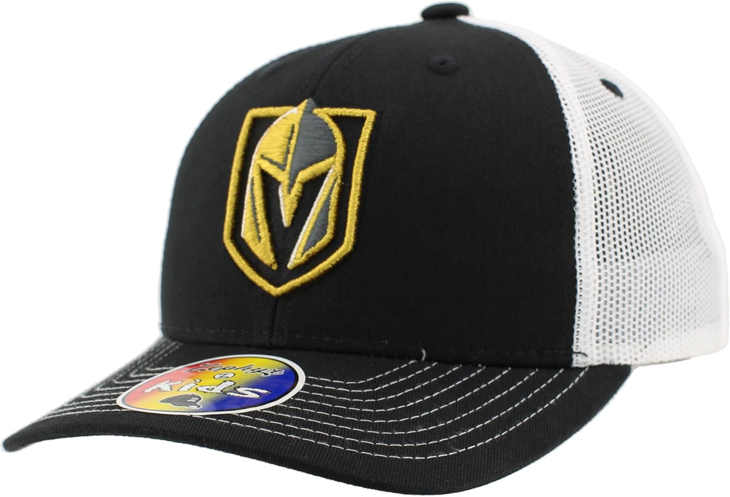 ZHATS NHL Unisex Kids NHL Officially Licensed Youth Adjustable Snapback Hat Dakota Icon Team Color