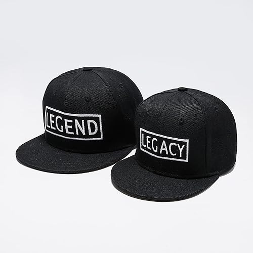 Miniatura 21 de Baseball Cap for Men Women Adjustable Hat 80s negro