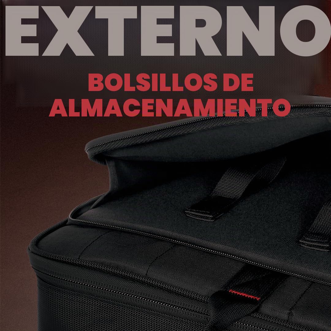 Gator Cases Bolsa Acolchada de Nylon para Mezclador/Equipo con Correa removible; 15.5" x 15" x 5.5" (G-MIXERBAG-1515)