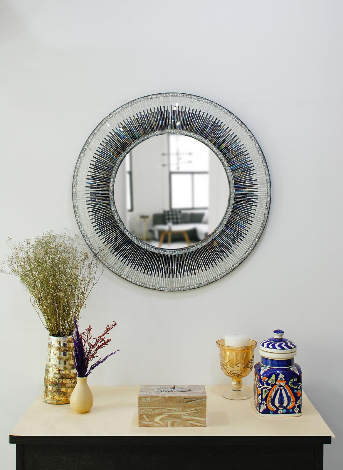 Mosaic Wall Mirror -Global Glory