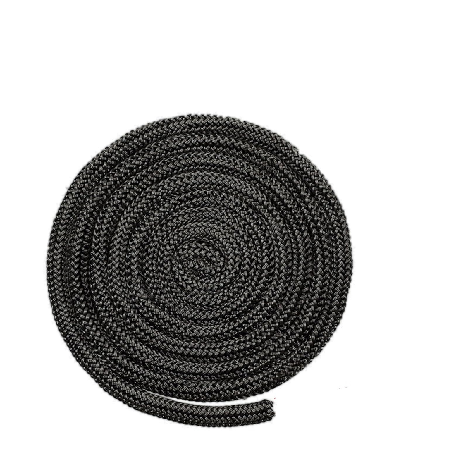 Wood Stove Gasket Fireplace Seal Rope Fiberglass Dark Grey 6-12mm x 2 Meters(10mm x 2M)