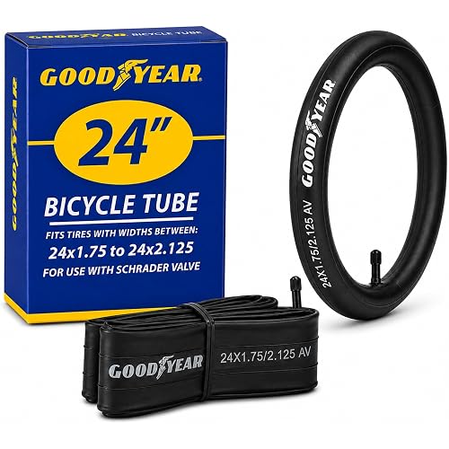 Goodyear Bicycle Tube with Butyl Rubber - Dependable Bike Tubes for Premium Cycling