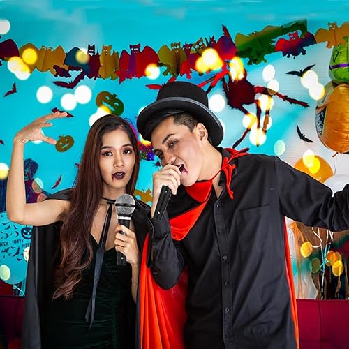 Miniatura 9 de Juguete de micrófono para niños, juguete de micrófono falso de plástico para Halloween, Navidad, cosplay, recuerdos de fiesta de cumpleaños, juego