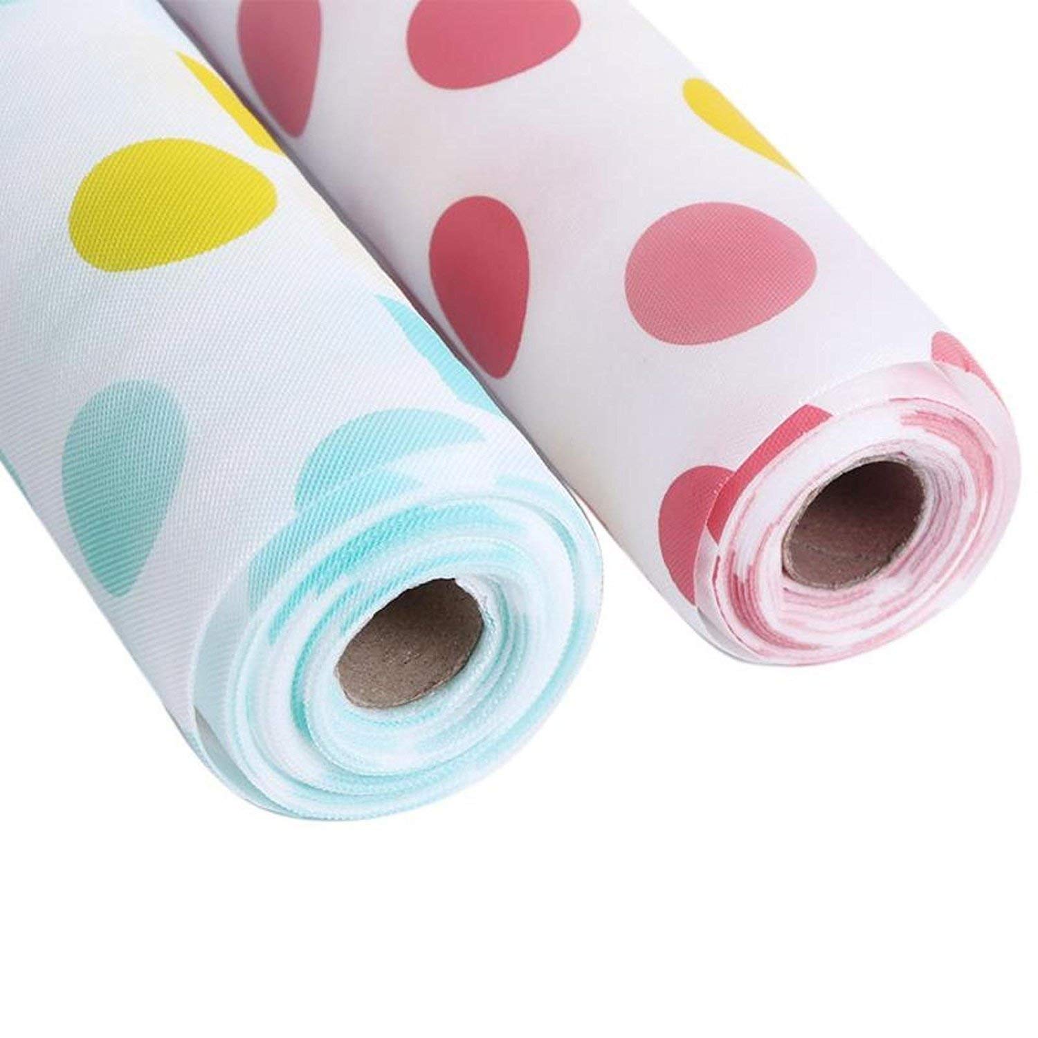 Lariox Printing Antibacterial Cabinet Plastic Foam Household Wardrobe Moisture Drawer Pad Waterproof Non-Slip Paper Kitchen Cupboard Liners Roll Mat, 30x300 cm (Multicolour Pack of 1) 1