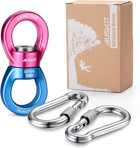 Miniatura 16 de Giratorio azul negro del oscilación, accesorio rotatorio más seguro de la ejecución del dispositivo de 30 KN