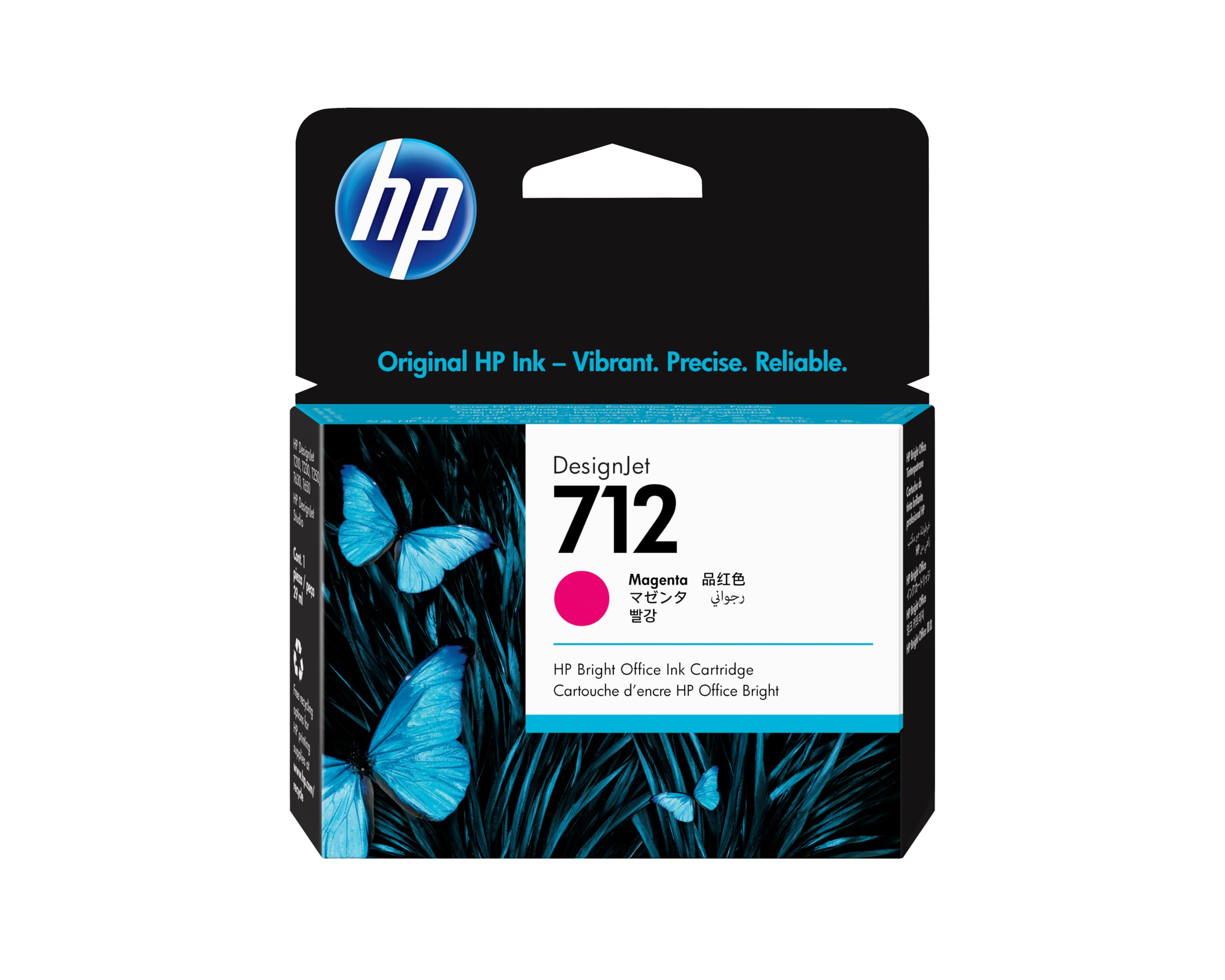 Amazon.co.jp: HP 712 マゼンタ 29ml 純正インクカートリッジ (3ED68A