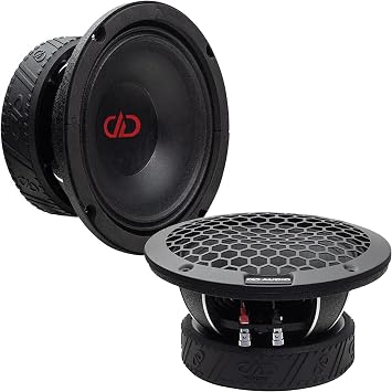 Digital Designs DD Audio VO-M406-C-S4 6.5 Midrange 250W RMS Speakers Pair